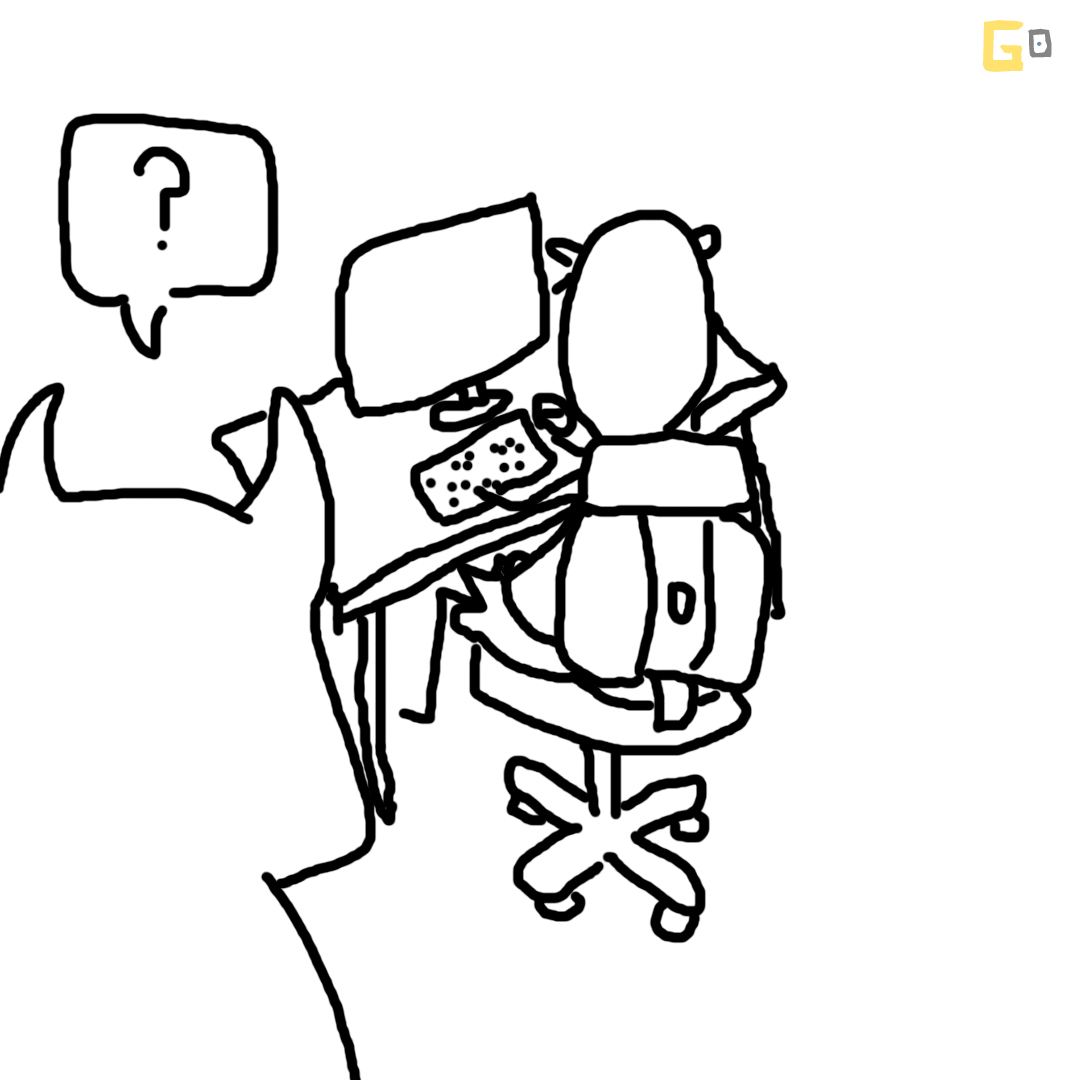 황금고블린의 자리로 찾아온 임프 상사